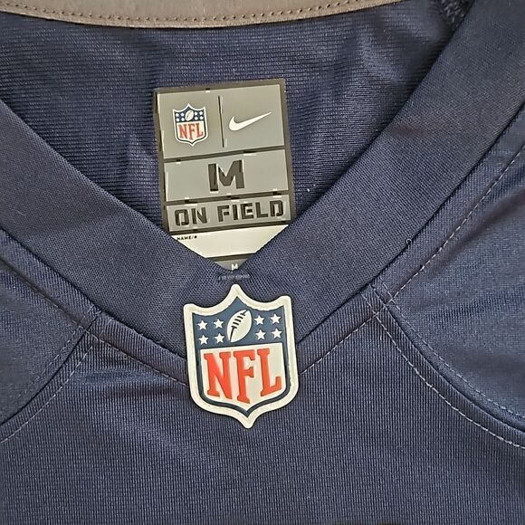 Nike Jonnu Smith New England Patriots  Football Jersey Size M Medium Blue Red - Picture 4 of 9